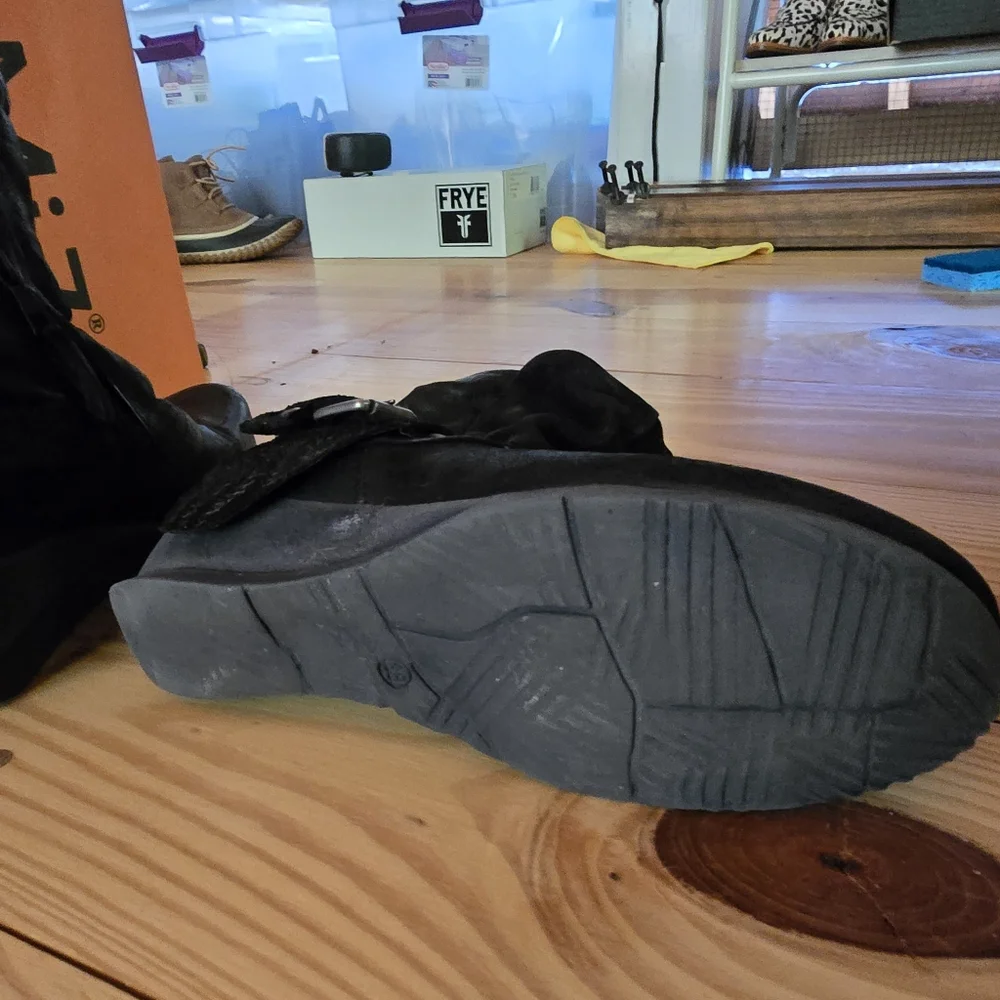 Black Women's Booties MIZ MOOZ - Picture 7 of 10